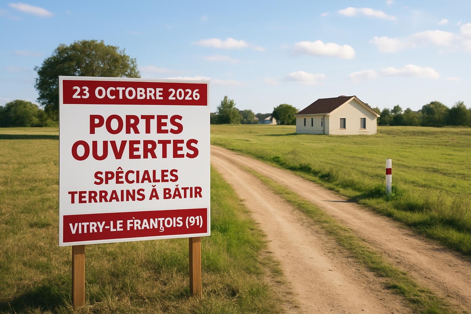 Vitry-le-François : une journée dédiée aux terrains à bâtir chez Babeau-Seguin le 23 octobre 2026